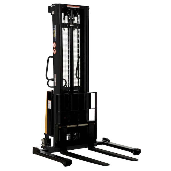 Vestil ADJUSTABLE STACKER W/POWERED LIFT 137 IN SL-137-AA - main